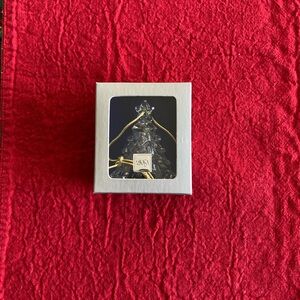 Mikasa Glass Tree Ornament Bell